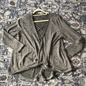 Slouchy Grey Boutique Sweater